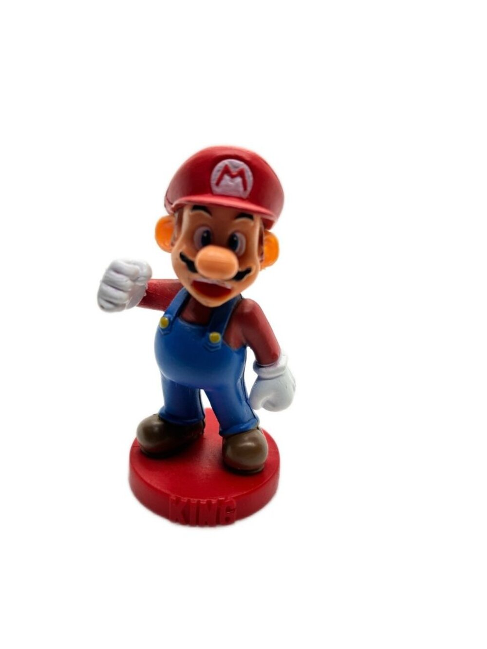Nintendo Super Mario Bros. Mario Figure Chess Game Piece King Red Base 2009